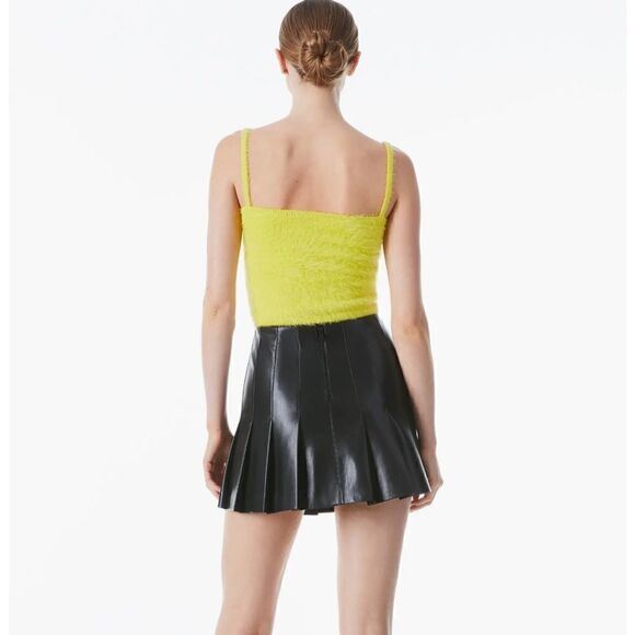 Alice + Olivia Luetta Fuzzy Top & Shrug NWT small - Picture 7 of 10